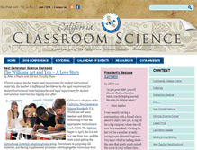 Tablet Screenshot of classroomscience.org
